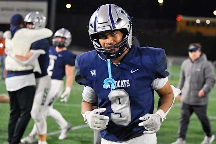 a Wilsonville Mountain View 5A Oregon football final November 24 2023 Leon Neuschwander 82